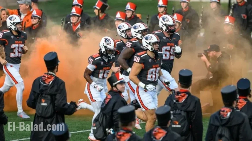 Oregon State vs. Sam Houston: TV Channel and Schedule for Week 11 Game