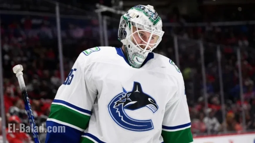 Canucks’ Thatcher Demko Sidelined Against Blue Jackets