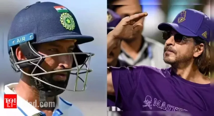 Shah Rukh Khan Rescues Cheteshwar Pujara’s Career with Bold Move
