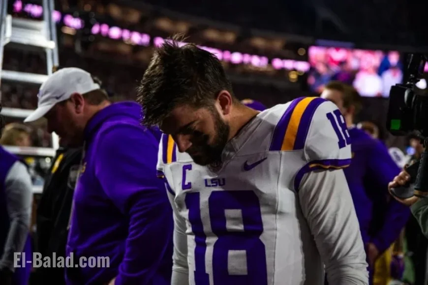 LSU Benches Quarterback Garrett Nussmeier for Alabama Game