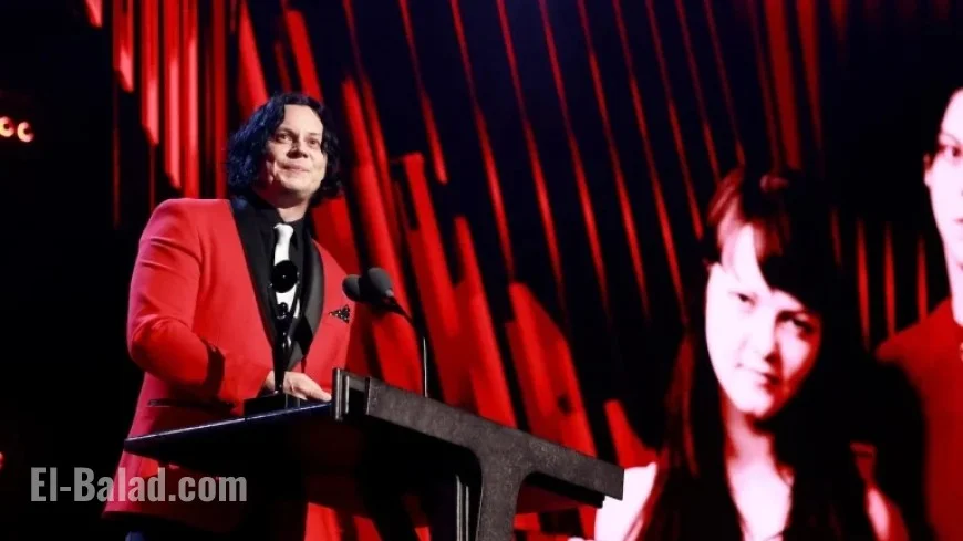 Jack White Celebrates Meg White at White Stripes’ Rock Hall Induction