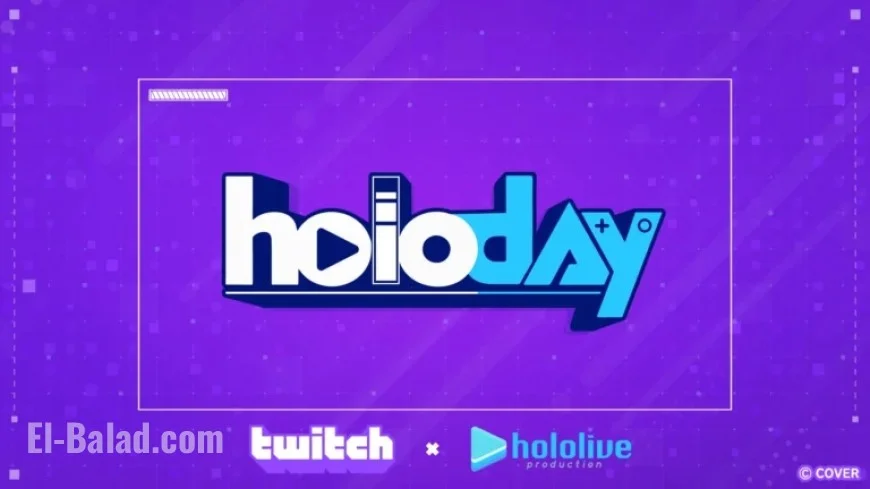 Twitch and hololive Announce ‘holoday’ Collaboration Event