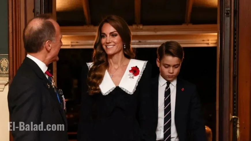 Kate Middleton Honors Princess Diana at Prince George’s Remembrance Festival Debut