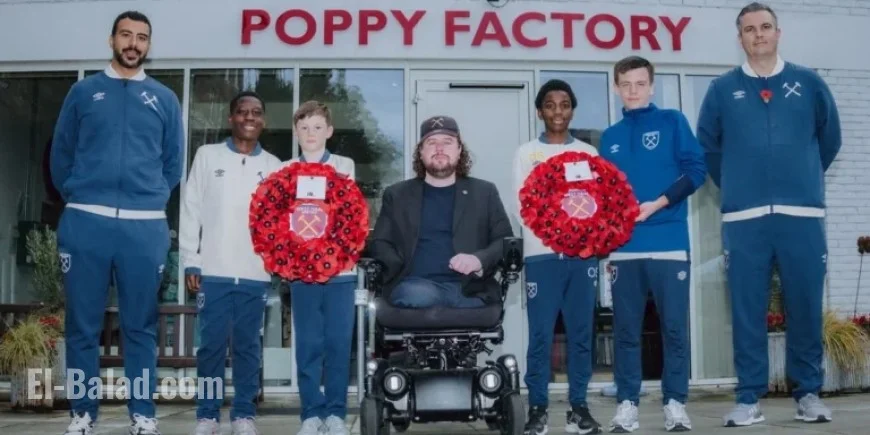 West Ham U12s Explore The Poppy Factory