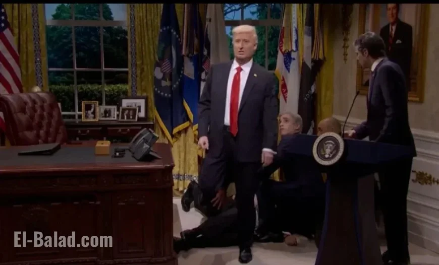‘SNL’ Highlights Trump Overlooking Inflation, Election Setback, and Oval Office Incident