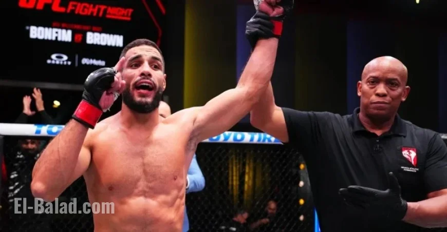 UFC Vegas 111: Bonfim Defeats Brown in Thrilling Match Results