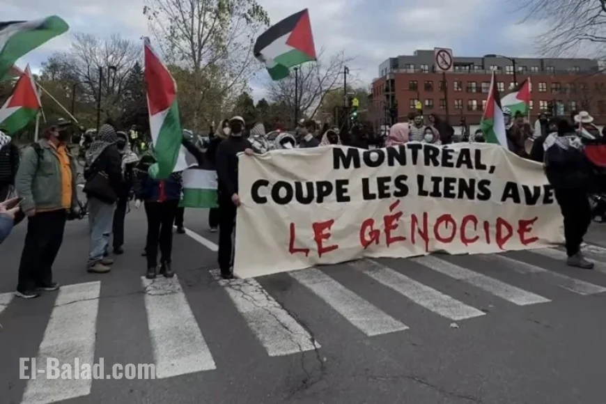 Protesters Block Jacques-Cartier Bridge Entrance
