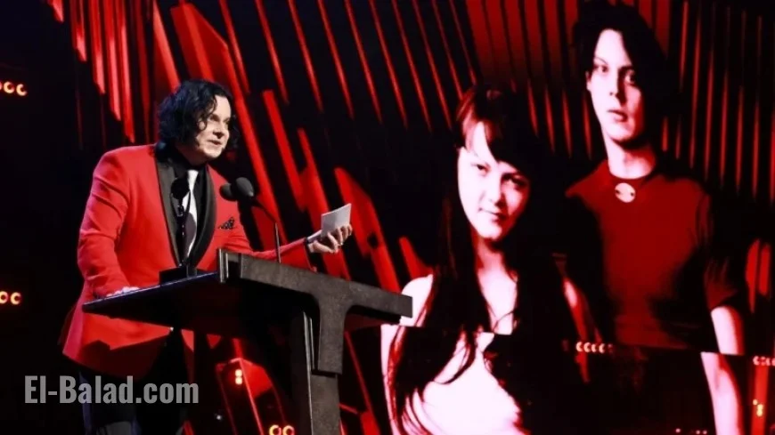 Jack White Honors Meg as White Stripes Inducted into Rock Hall