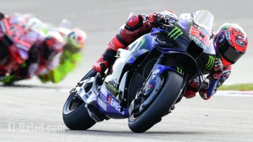 Fabio Quartararo Thrives in Portimao Sprint with Intense Braking, Reduced Power