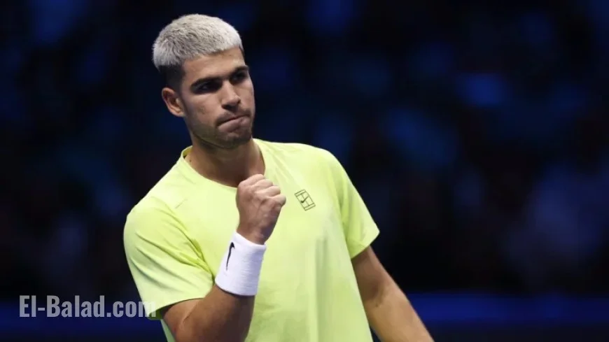ATP Finals: Alcaraz vs. De Miñaur Live in Group Stage Opener