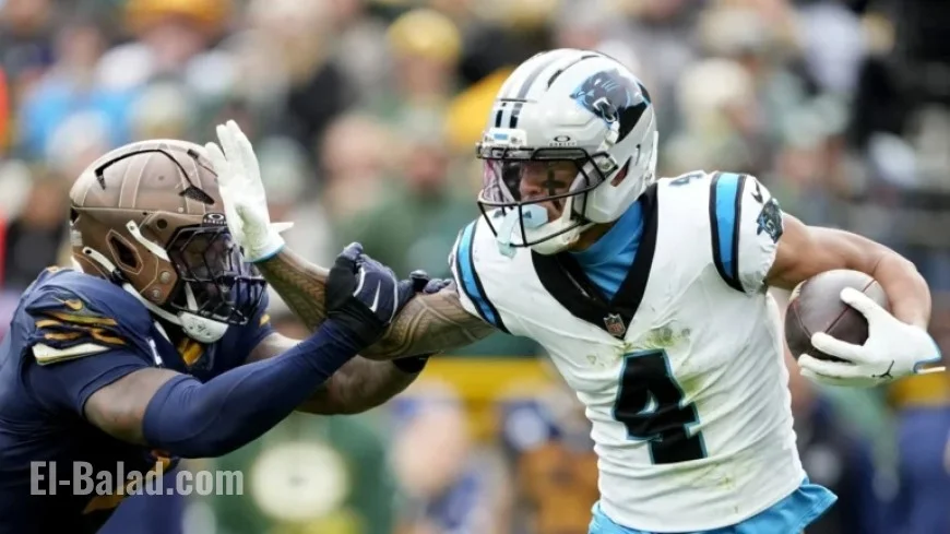 Panthers’ Tetairoa McMillan Set to Face Off Against Saints