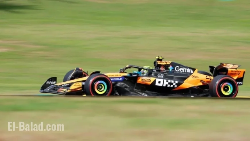 Norris Secures Brazil Pole; Verstappen Faces Challenges