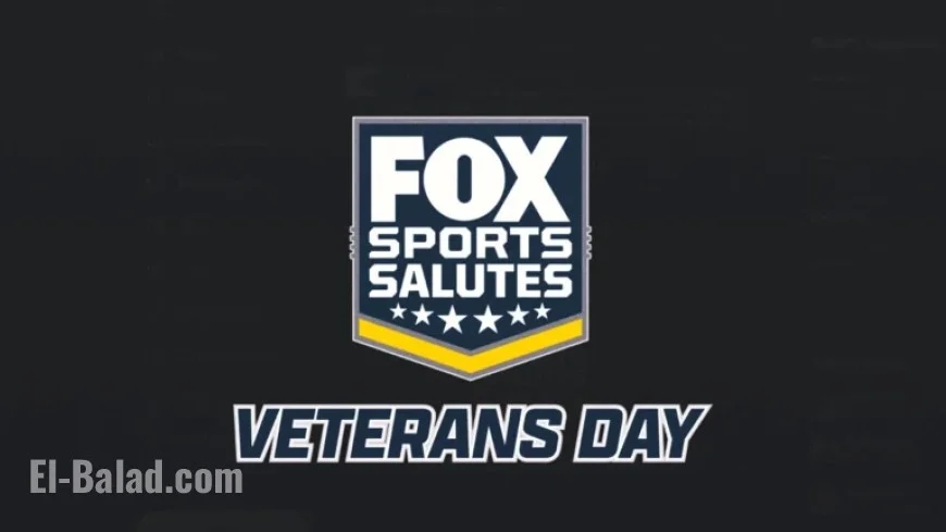 ‘FOX NFL Sunday Honors Veterans Day and U.S. Armed Forces’ Legacy’