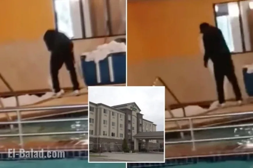 North Dakota Hotel Employee Tosses Sheets into Hot Tub, Shock Guests