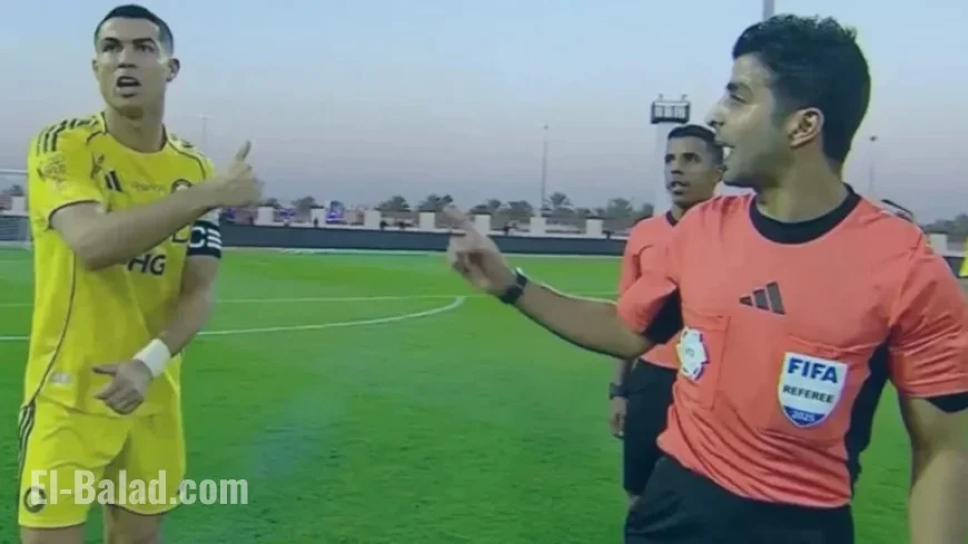 Cristiano Ronaldo Sarcastically Criticizes Referee in Al-Nassr Match