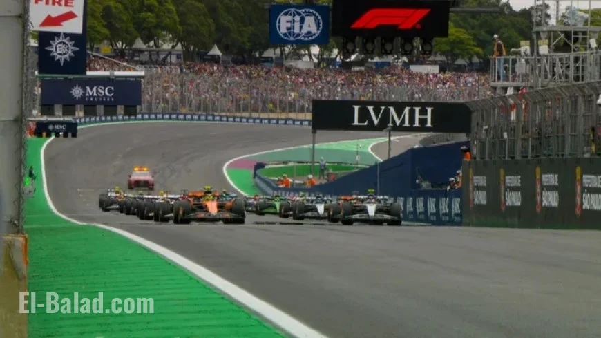 Norris Leads Exciting Sao Paulo GP Race Start