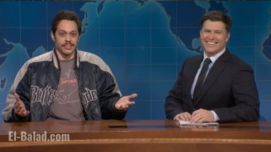 Pete Davidson Surprises on ‘SNL’, Jokes About Ferry