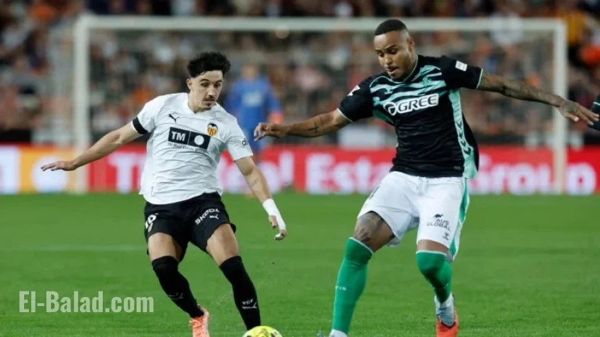 Valencia vs Betis Live: LaLiga EA Sports Match Today