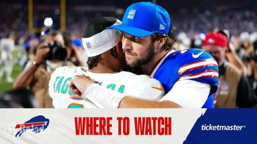 Buffalo Bills vs. Miami Dolphins: Week 10 Broadcast and Streaming Guide