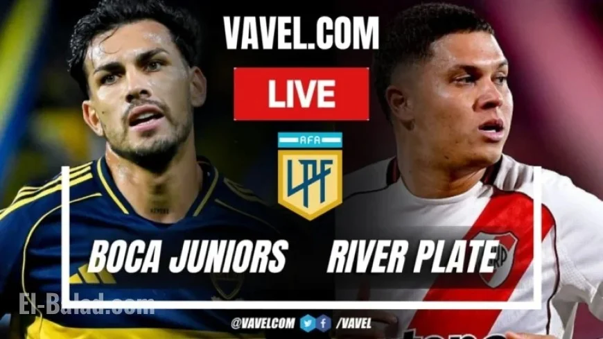 Live Score Updates: Boca Juniors vs River Plate in Argentine League