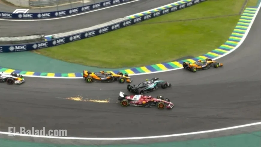 Brazil GP Live: Norris Leads; Antonelli, Leclerc Follow, Hamilton in Pits