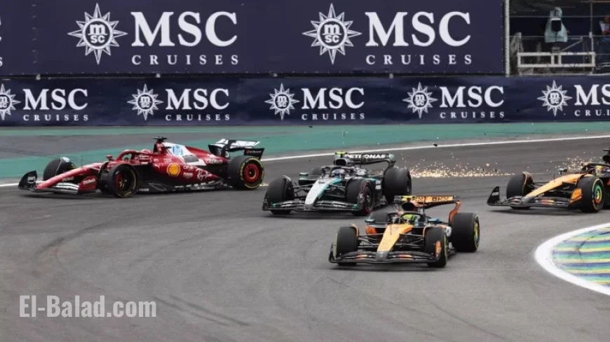 Leclerc Retires Following Intense Piastri-Antonelli Clash