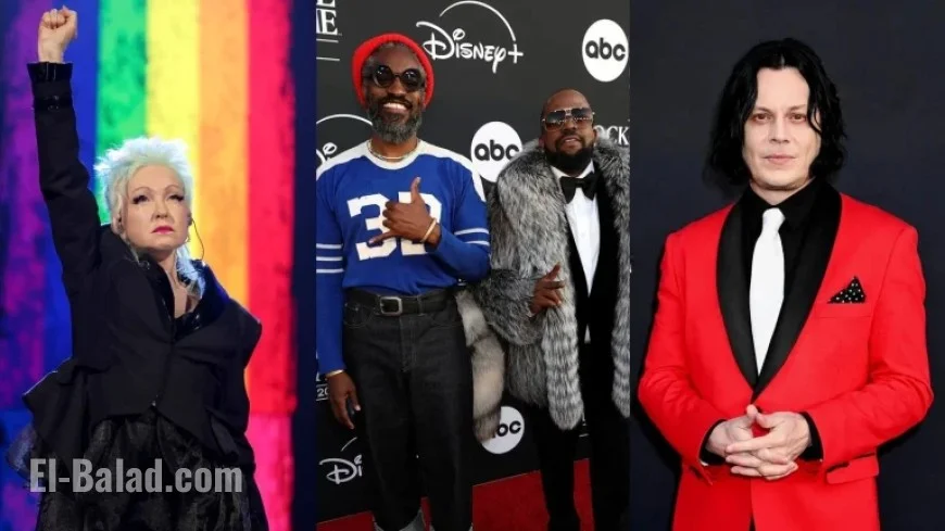 OutKast, White Stripes, Cyndi Lauper Inducted into Rock Hall of Fame