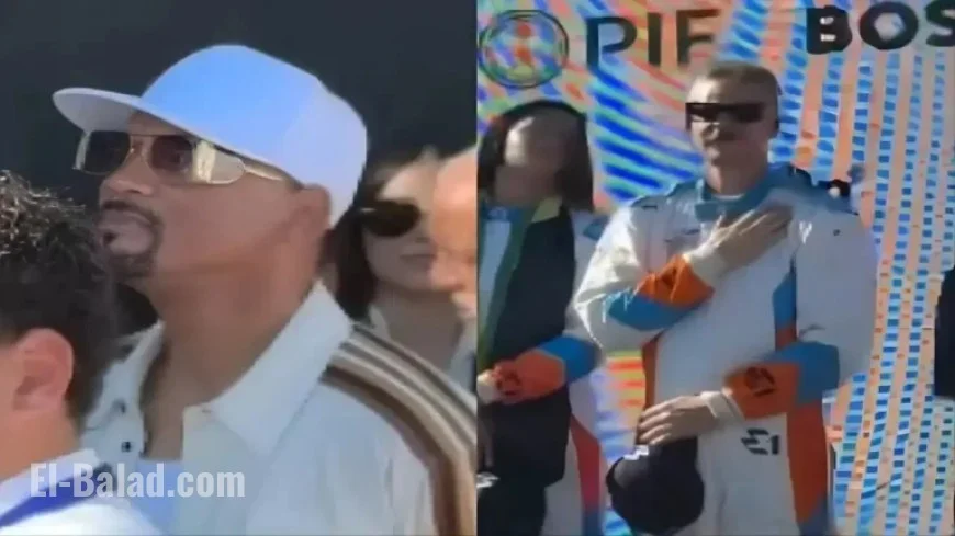 Will Smith Sparks Debate by Not Singing Anthem After Miami E1 Defeat