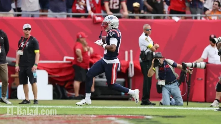 Kyle Williams Scores First NFL TD on 72-Yard Pass from Drake Maye