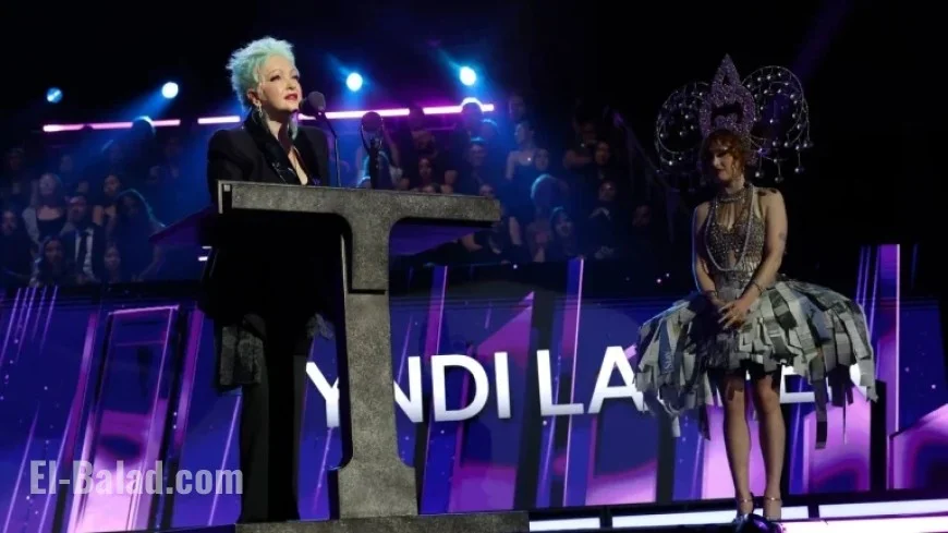 Cyndi Lauper Honored by Chappell Roan, Performs at 2025 Rock Hall Ceremony