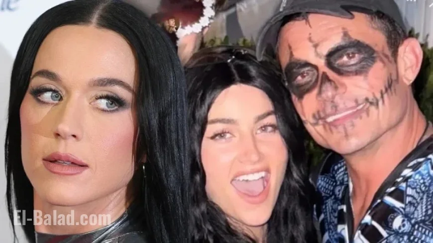 Rachel Lynn Matthews Channels Katy Perry, Poses with Orlando Bloom
