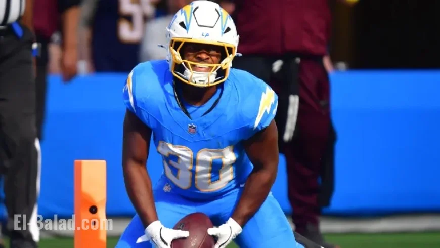 Start Kimani Vidal in Week 10 Fantasy: Chargers RB Strategy vs. Steelers