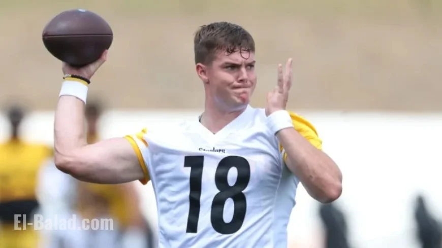 Steelers Open Roster Spot for Rookie Quarterback