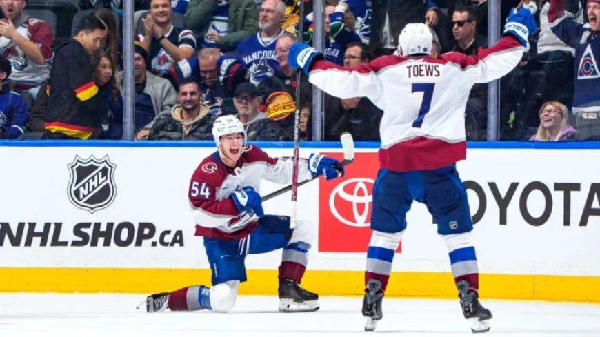 MacKinnon Shines with 5 Points as Avalanche Overtake Canucks in OT