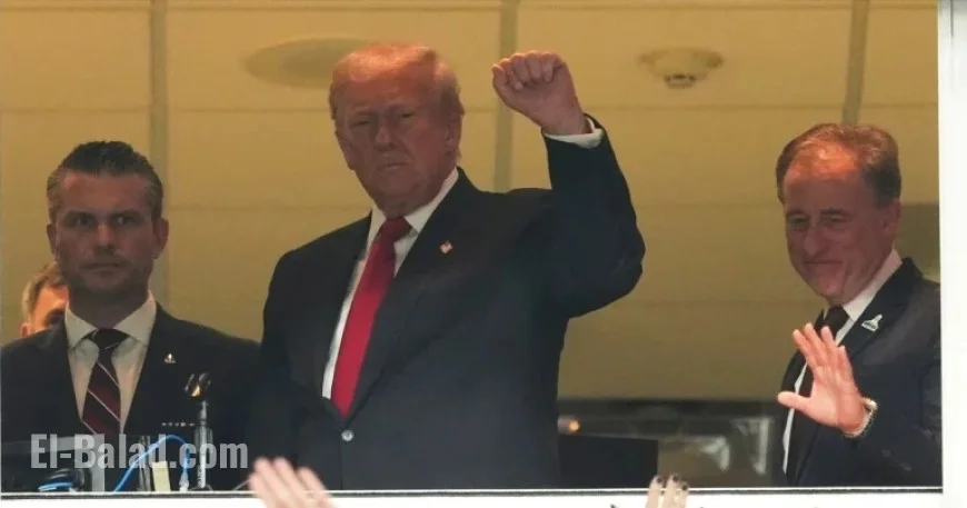 Trump Faces Boos at Washington Commanders Football Game