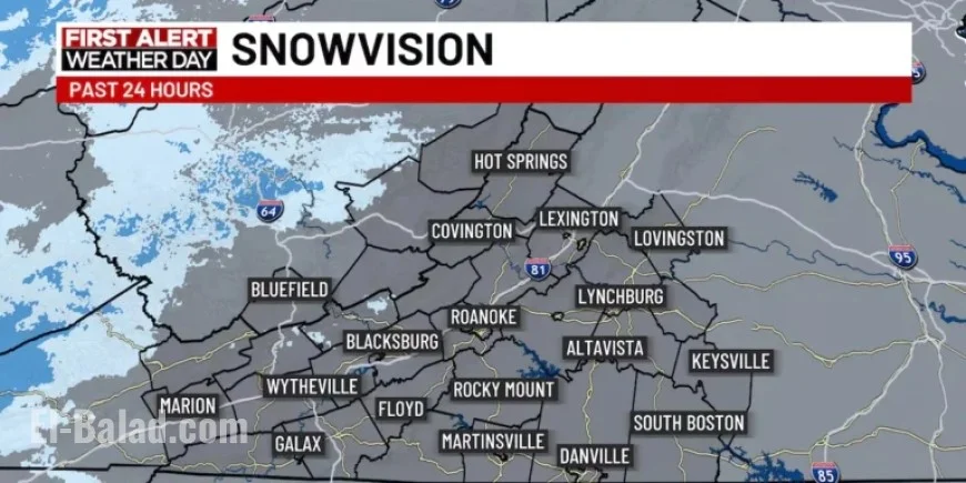 Monday’s First Alert: Wintry Start Ushers in the Work Week