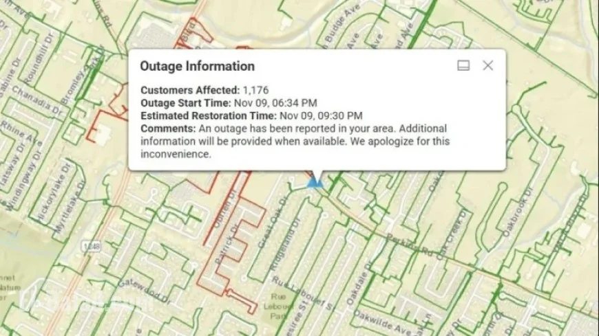 Power Outage Affects 1,500 Entergy Customers Near Perkins Rowe Sunday Night