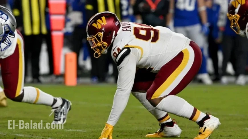 NFL Suspends Daron Payne for Punching Amon-Ra St. Brown