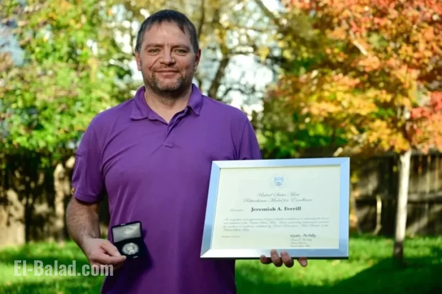 Jeremiah Ferrill of Superior Wins Prestigious US Mint Award