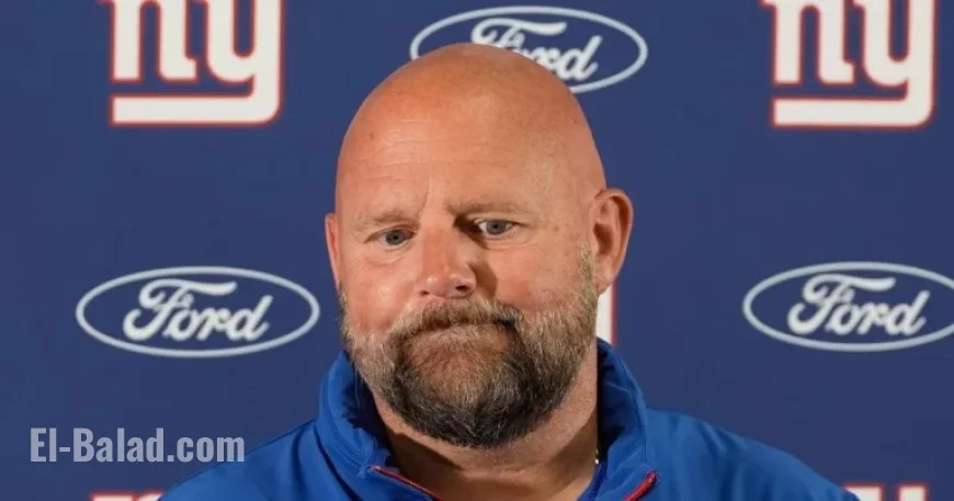 Giants Dismiss Head Coach Daboll Midway Through Fourth Season