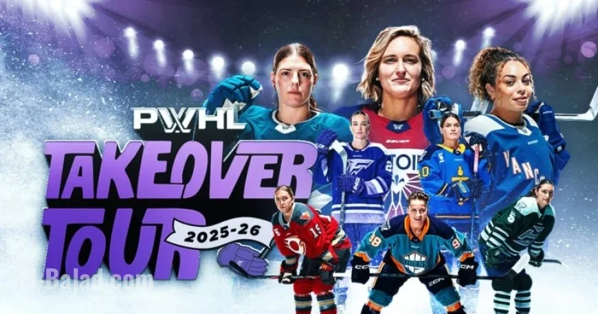 PWHL Announces 16 Neutral-Site Games for 2025-26 Season Expansion