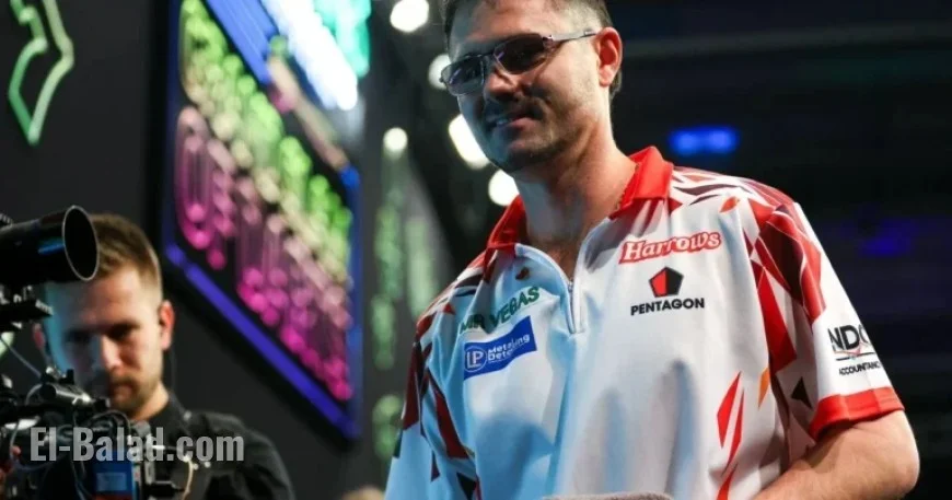 Damon Heta Shines in 2025 Grand Slam of Darts Opener