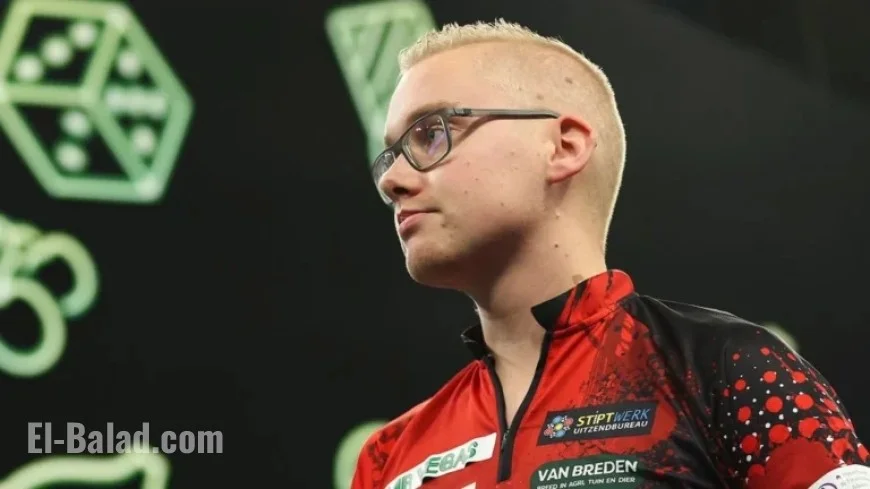 Van der Velde Shines at Grand Slam of Darts Ahead of World Cup Debut
