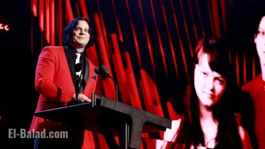 Jack White Quotes Meg at Rock Hall Induction
