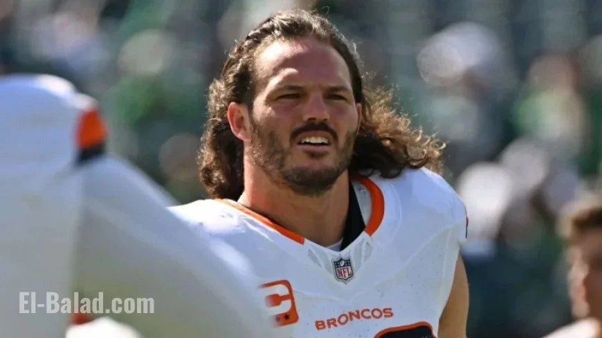 Broncos’ LB Alex Singleton Undergoes Surgery for Testicular Cancer