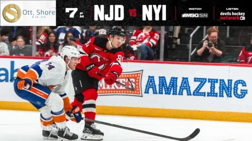Devils Host Islanders in Final Homestand Game | Preview