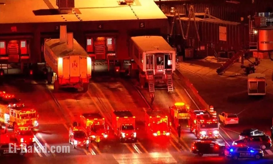 Dulles Airport incident: eight hospitalized after people mover hits concourse, operations continue