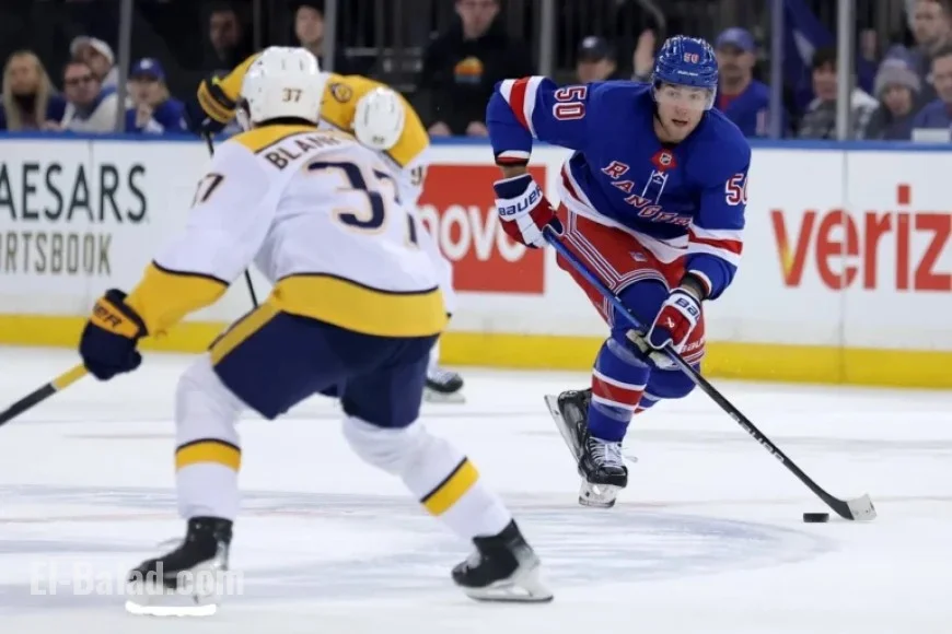 Rangers Face Predators: Lineup Insights and Key Storylines