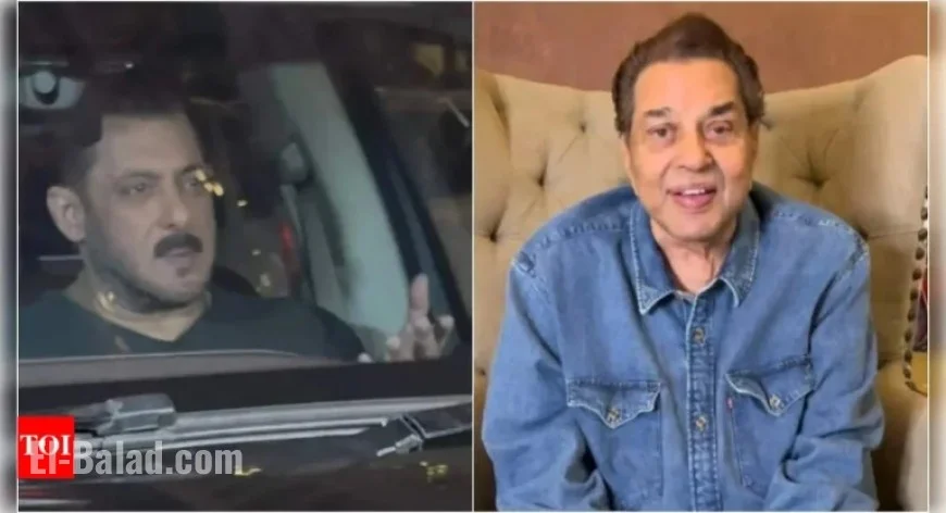 Salman Khan Visits Hospitalized Veteran Actor Dharmendra