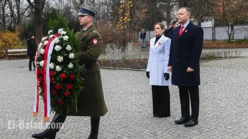 Polish Independence Day: Presidential Couple Lays Wreaths at Independence Heroes Monuments